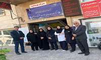 رئیس مرکز بهداشت شمال غرب یک از مراکز خدمات جامع سلامت راه آهن و المپیک بازدید کردند