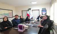 برگزاری جلسه گزارش عملکرد واحد بهداشت محیط با حضور ریاست مرکز دکتر گلباری