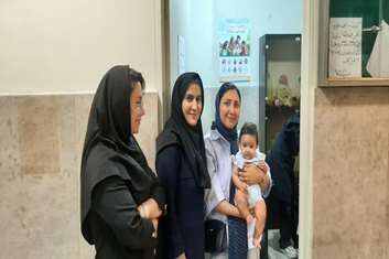افتتاح واحد مشاوره شیردهی در مرکز جامع سلامت شهید غفاری به مناسبت هفته ملی ترویج تغذیه با شیر مادر
