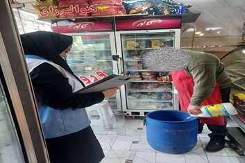 برگزاری گشت مشترک کارشناسان بهداشت محیط مرکز بهداشت شمال غرب یک در معیت نماینده محترم دامپزشکی 