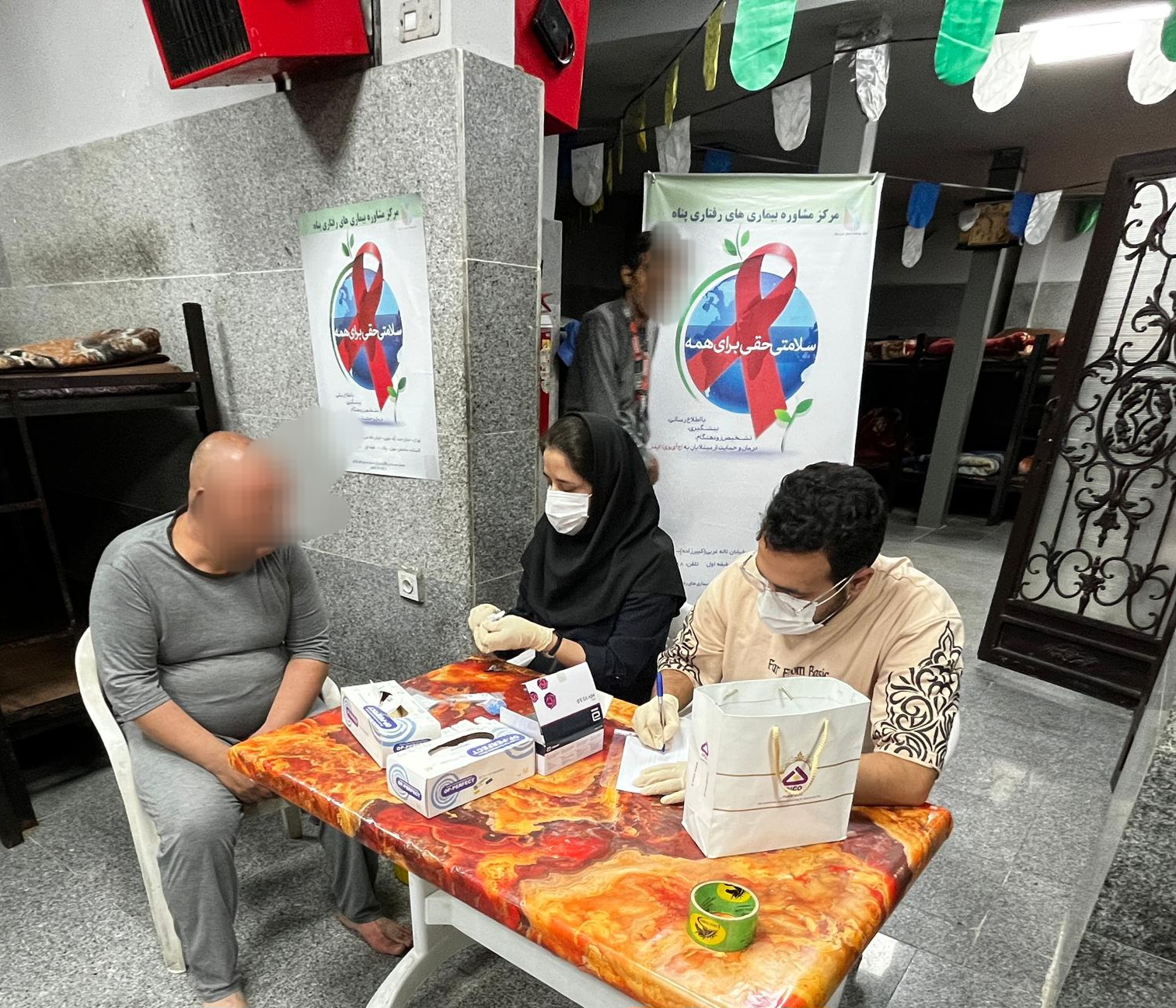 گزارش آموزش،مشاوره و بیماری یابی ایدز در مددسرای منطقه تحت پوشش