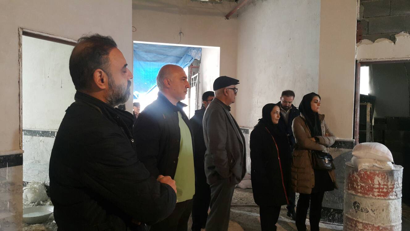 بازدید بخشدار کن و سولقان و رییس محترم مرکز بهداشت شمال غرب یک از پروژه در حال ساخت مرکز بهداشت روستایی سولقان به مناسبت دهه فجر