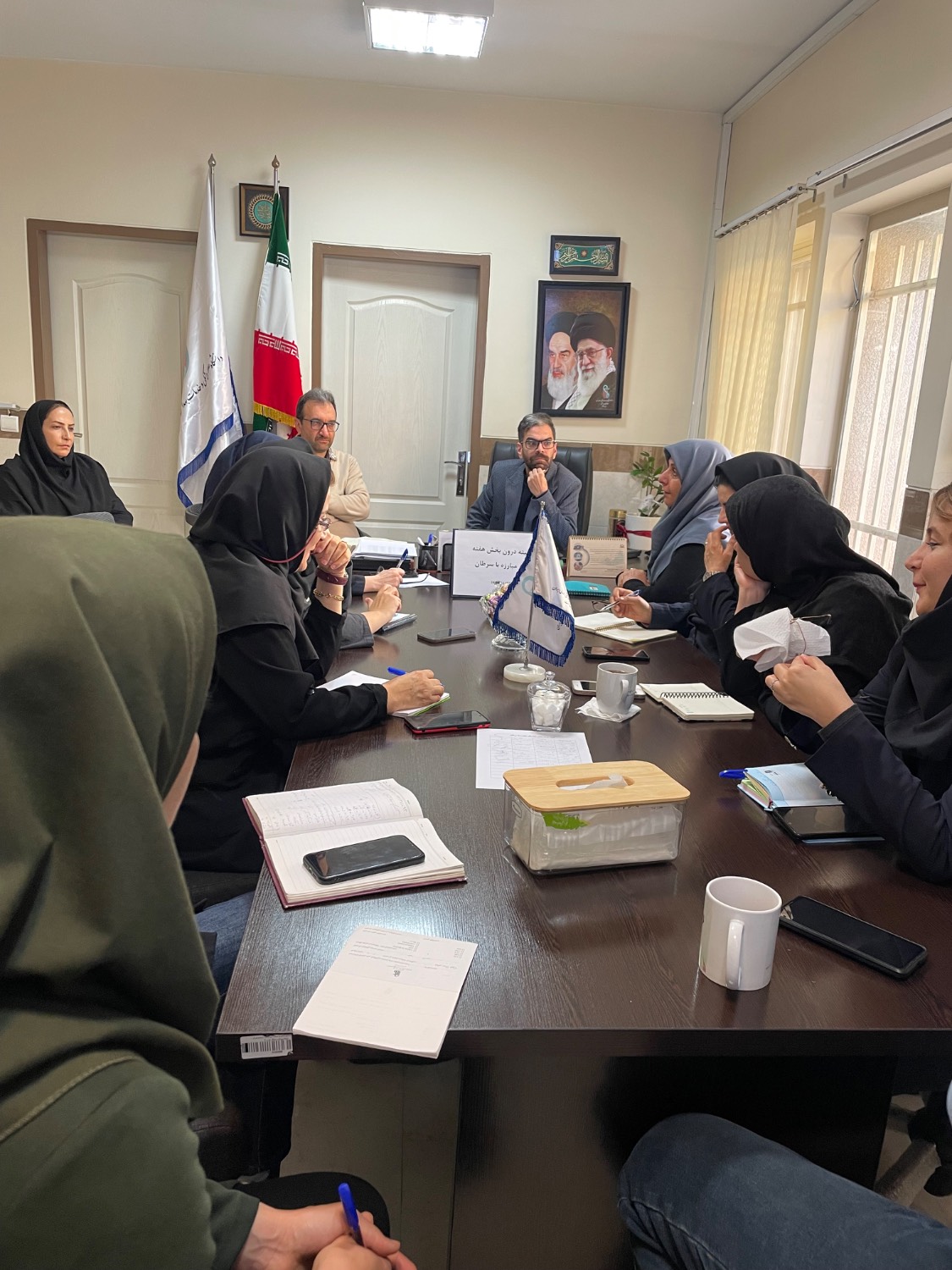 گزارش برگزاری کمیته درون بخش ،به مناسبت هفته ی جهانی سرطان