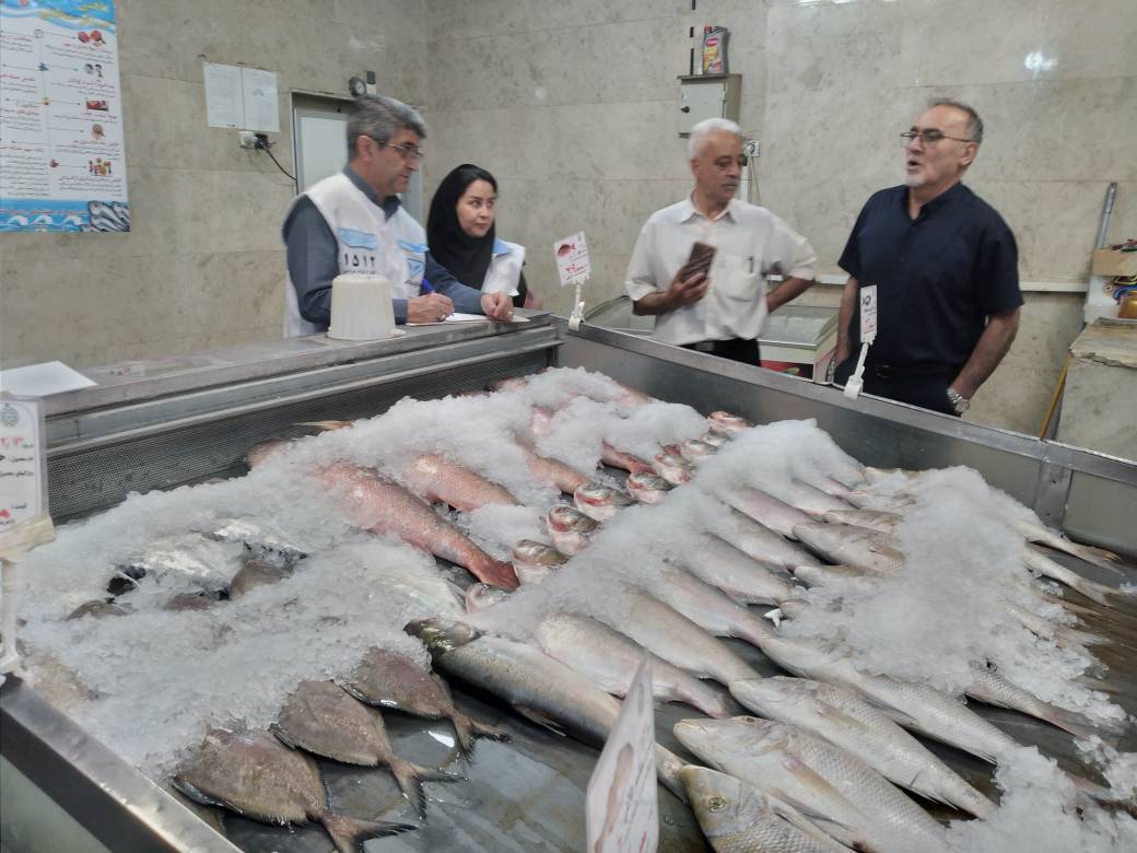 برگزاری گشت مشترک کارشناسان بهداشت محیط مرکز بهداشت شمال غرب یک  در معیت نماینده محترم اداره دامپزشکی و تشدید نظارت بر مراکز عرضه کننده گوشت، مرغ و ماهی